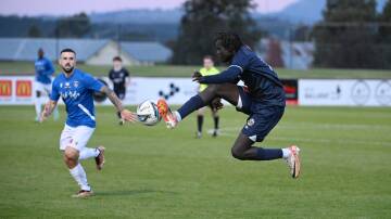 Soccer - State League 1 North West - Ballarat City FC v Brimbank Stallions. Picture by Kate Healy 