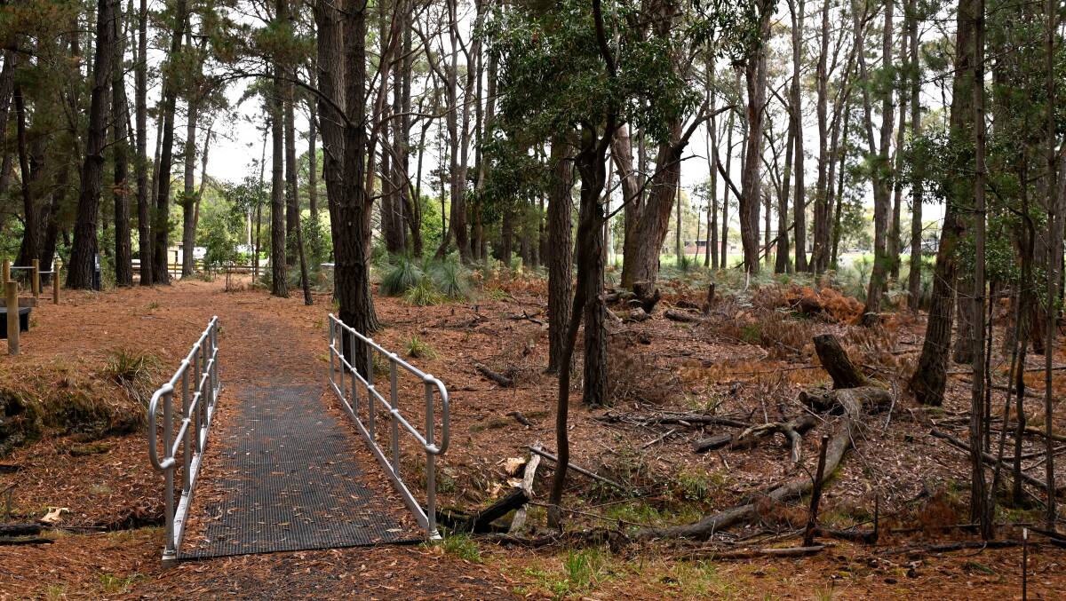 The proposed subdivision would have run alongside the Buninyong Trail, which sat to the east. Picture by Adam Trafford