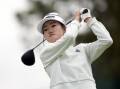 Australian Grace Kim is the runaway leader after the second round of the LA Championship. (AP PHOTO)