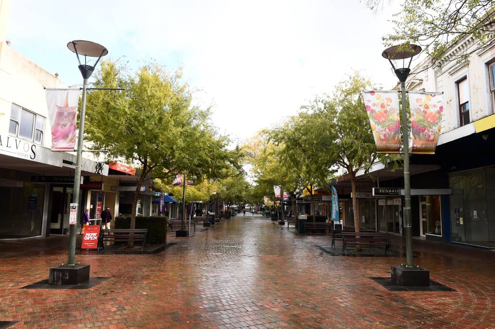 City of Ballarat councillors will hear feedback from the community on the draft 2023-24 budget on Wednesday night, including the Bridge Mall special rate. Picture file.