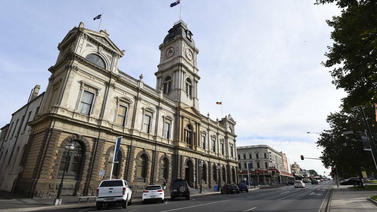 Ballarat Town Hall. File photo