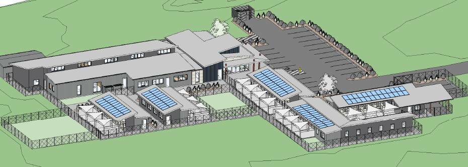 Proposed preliminary designs for the Ballarat Regional Animal Shelter. Picture Therian