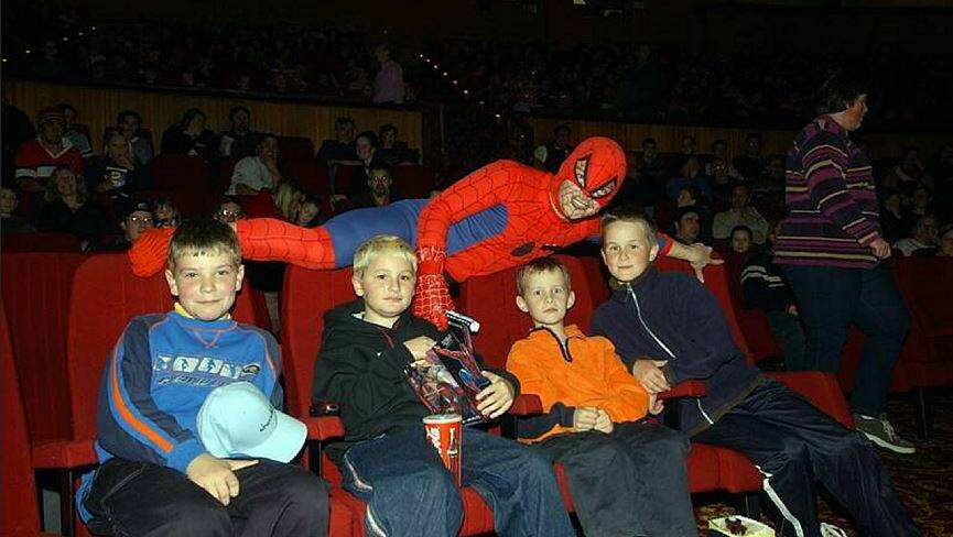 A special Spiderman screening at the Regent in 2002. File picture