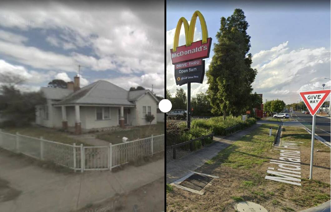 The Courier has compared the difference between several major intersections from 2007 and 2023. Pictures by Google Street View
