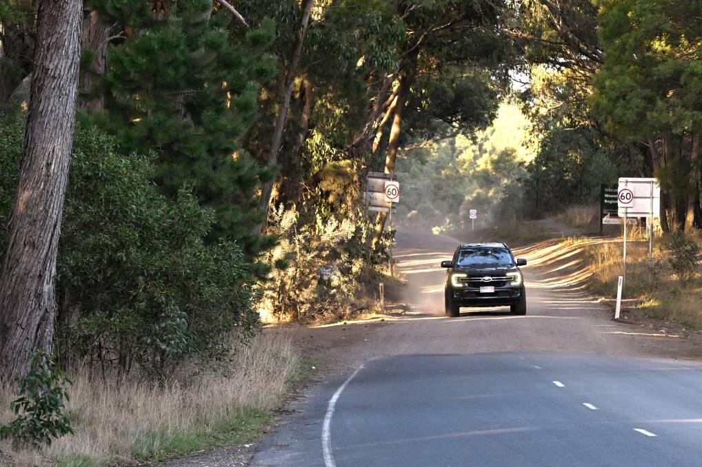 Recreation Road in Mount Clear between Geelong Road and Yankee Flat Road. Picture by Adam Trafford