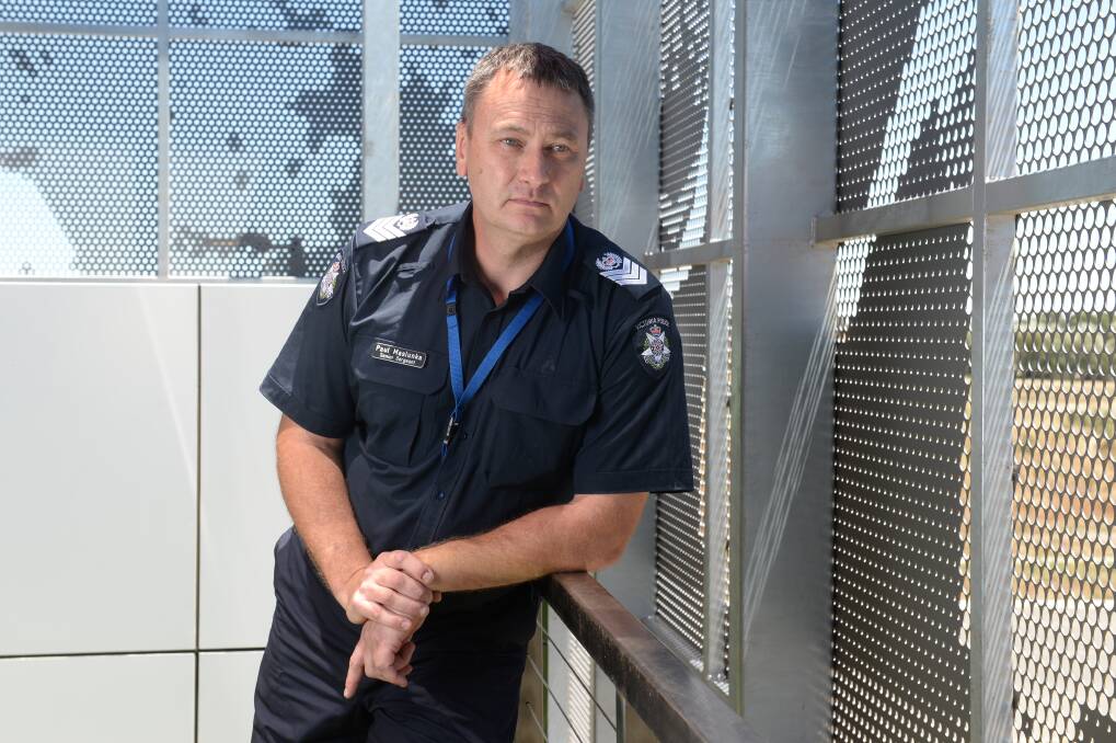 Senior Sergeant Paul Maslunka says 99 per cent of drivers are doing the right thing, but the rest have to pull their heads in. File photo by Kate Healy.