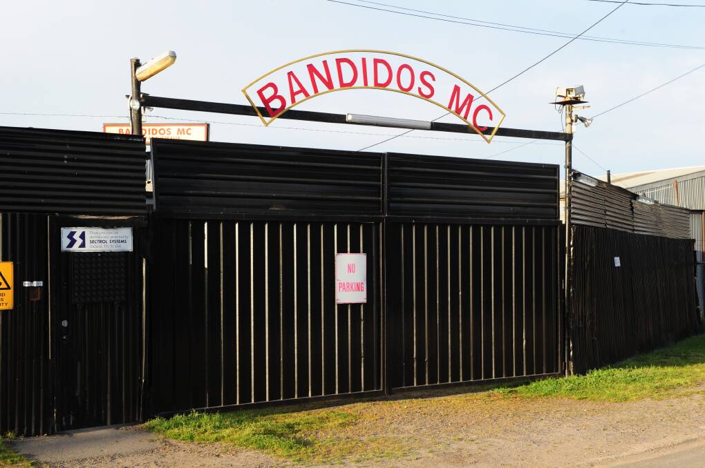 The Bandidos clubrooms in Delacombe, taken in 2013. Picture by Jeremy Bannister.