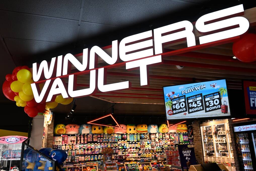 The "Winners Vault" will include a huge range of prizes from plush toys to games and lollies. Picture by Adam Trafford