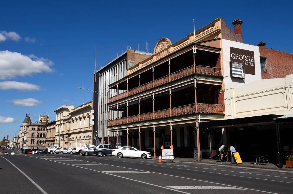 The George Hotel where a man was stabbed on the dancefloor on January 4, 2024. Picture by Adam Trafford