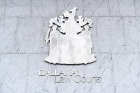 Ballarat law courts where a man applied for bail after allegedly attacking his partner with a hammer. Picture by Adam Trafford