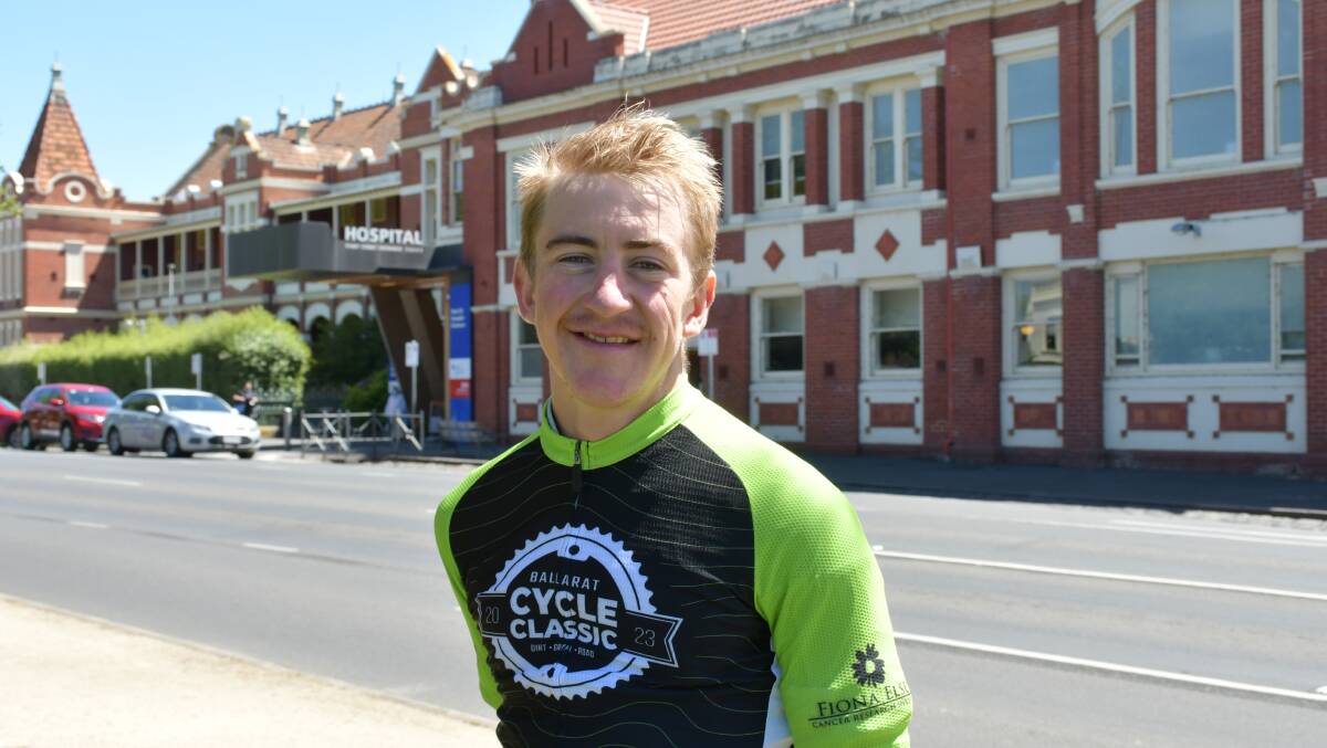 Liam White is back for his fourth Ballarat Cycle Classic, fresh off a win at the Port Campbell to Warrnambool Handicap. Picture Alex Ford.