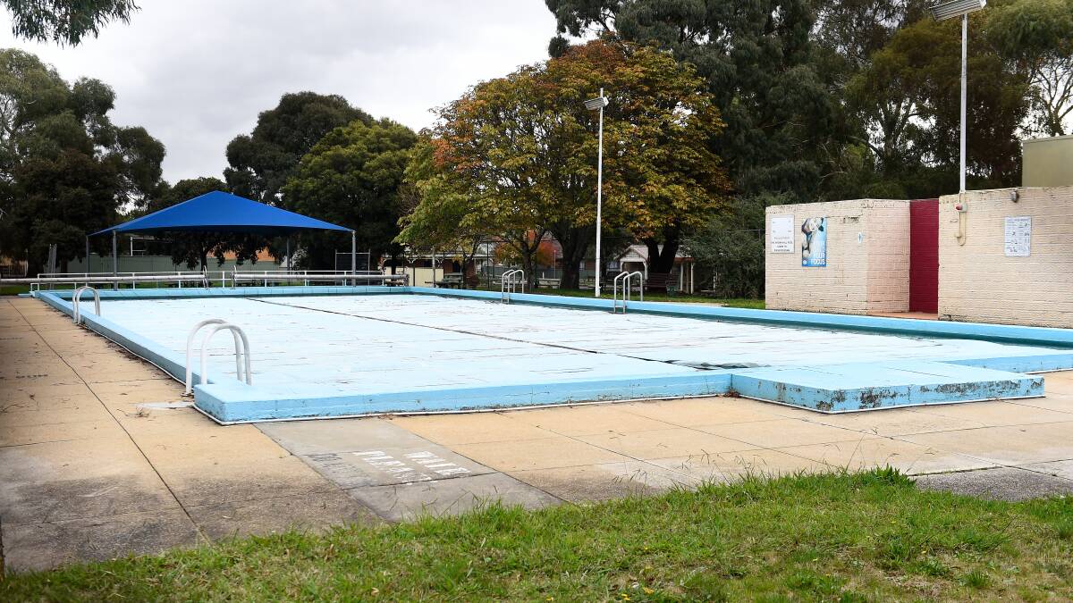 Brown Hill's 25 metre cold-water pool will soon exist only in memories. Picture by Adam Trafford
