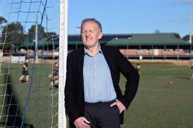 Ballarat North United Soccer Club treasurer Glenn Miller has been in his role for over a quarter of a century. Picture by Kate Healy