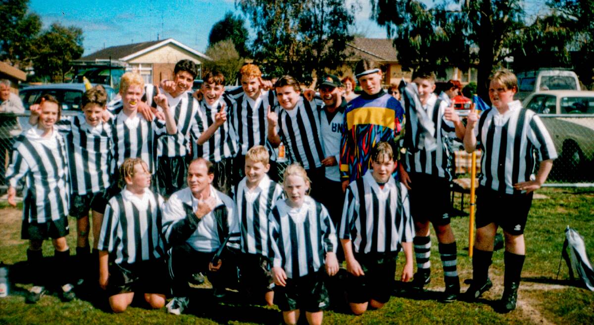 Ballarat North United Soccer Club archival photo. Picture supplied