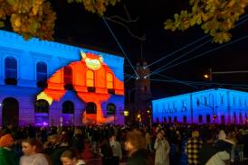 Crowds in Ballarat's CBD on Saturday, June 1, 2024, for White Night. Picture by Craig Holloway. 