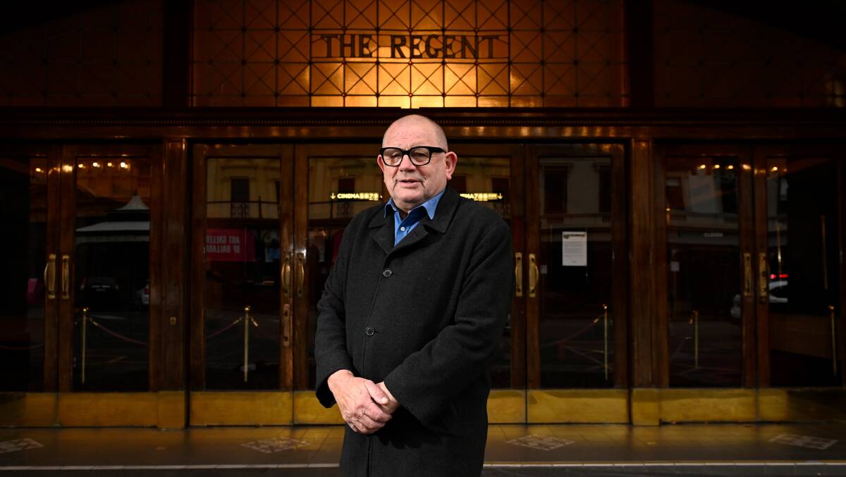 Former Regent Cinemas manager John Bourke reacts to the news of this week's closure of the venue. John worked at the Regent from the cinema's refurbishment and reopening by John Anderson in 1976. Picture by Adam Trafford. 