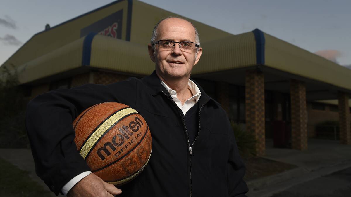 PUSHING HARD: Peter Eddy of the Wendouree Indoor Sports Group says it is vital an extra $10 million in funding is found for a new indoor community sports centre.