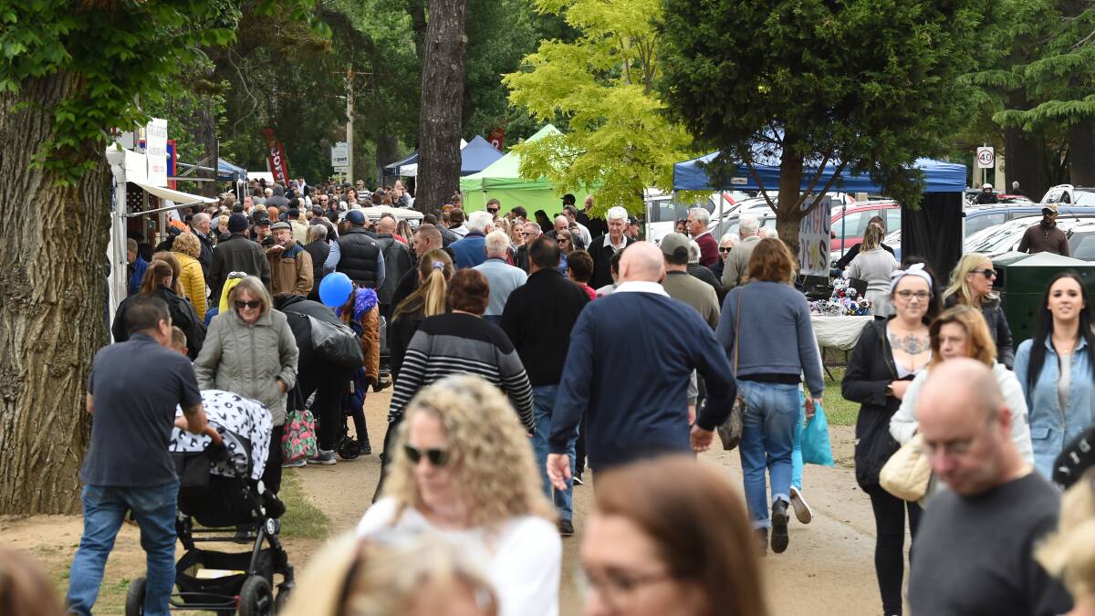 The Rotary Club of Ballarat's SpringFest market Sunday, last held in 2019, has been cancelled in 2022. Picture by Kate Healy