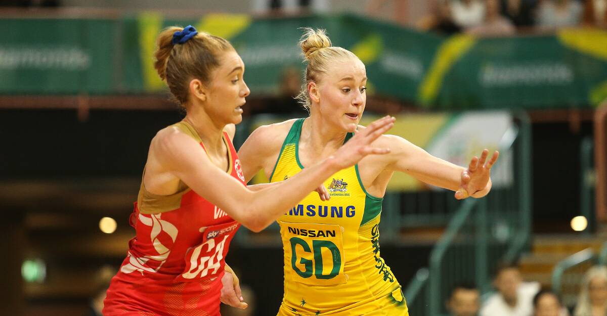 Netball Australia needs to stop and realise what is truly at stake when the emotional toll on players has been clearly demonstrated in Diamonds such as Jo Weston, who is the Australian Netball Players Association president. Picture by Marina Neil, Newcastle Herald