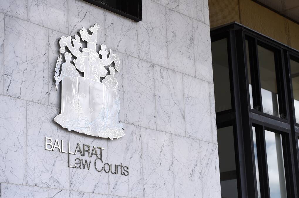 An Alfredton man has been given a fine over a domestic violence incident about a phone