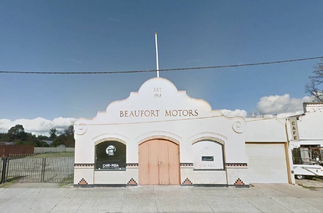 The historic Beaufort Motors site is set for a refresh with restoration works to develop a bar and restaurant. Picture by Google Earth