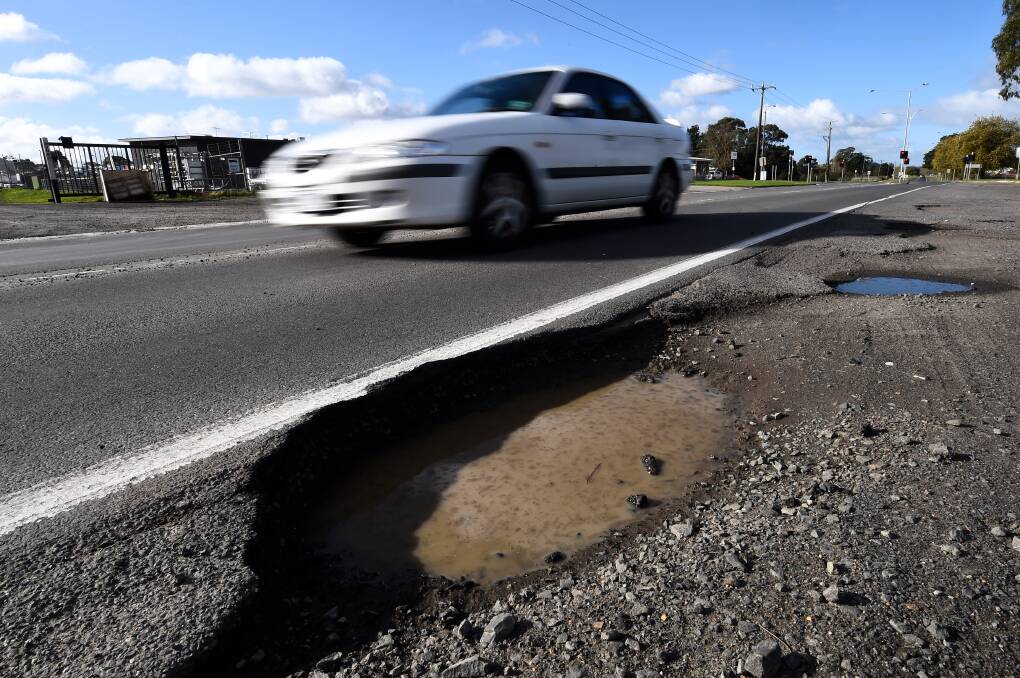 Deteriorating roads were at the top of the agenda for many councillors. File photo