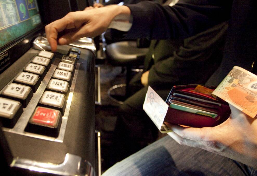 Ballarat people spent more than $60 million at pokies machines during the financial year. Picture file