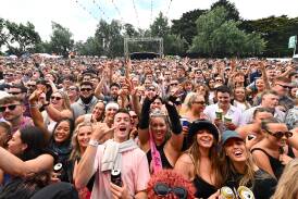The crowd at the 2023 Spilt Milk festival at Victoria Park. Picture by Adam Trafford