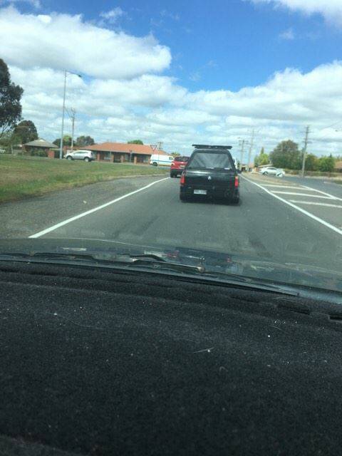 Danger: Courier readers reported near misses with this vehicle on Ballarat's roads. Picture:  Monique Fryers.