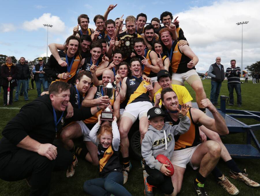AGAINST THE ODDS: Springbank upset the previously undefeated Buninyong to claim the Central Highlands reserves premiership.