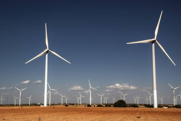 More than 30 wind turbines are set to dot the landscape near Bendemeer, Kentucky, and Uralla. File picture by Shutterstock