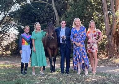 Miners Rest trainer Archie Alexander has teamed up with Danielle Laidley for a new racing sydnicate celebrating the queer community. Picture supplied