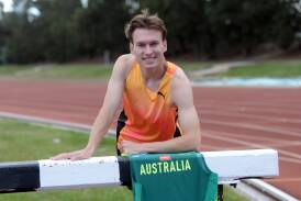 Cooper Sherman is racing the clock and time as he aims for an Olympic berth. Picture by Lachlan Bence