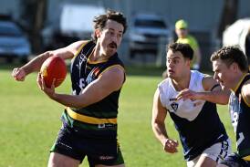 Lake Wendouree's Angus Gove scored 208 ranking points in his team's big win over Melton South. Picture by Lachlan Bence