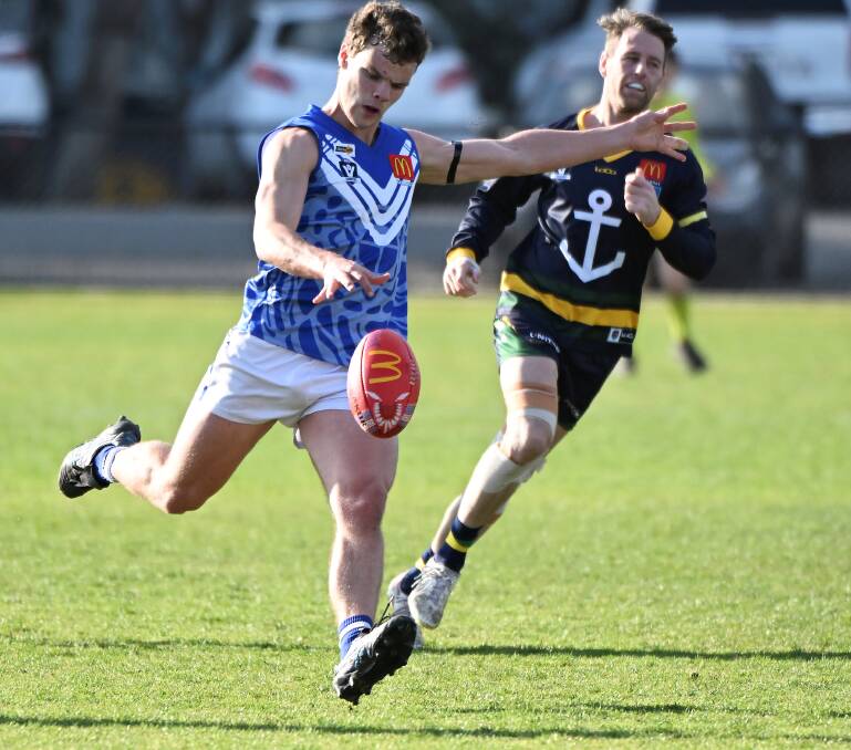 Sunbury's Ben Cameron showed his class in the big win over Lake Wendouree. Picture by Lachlan Bence