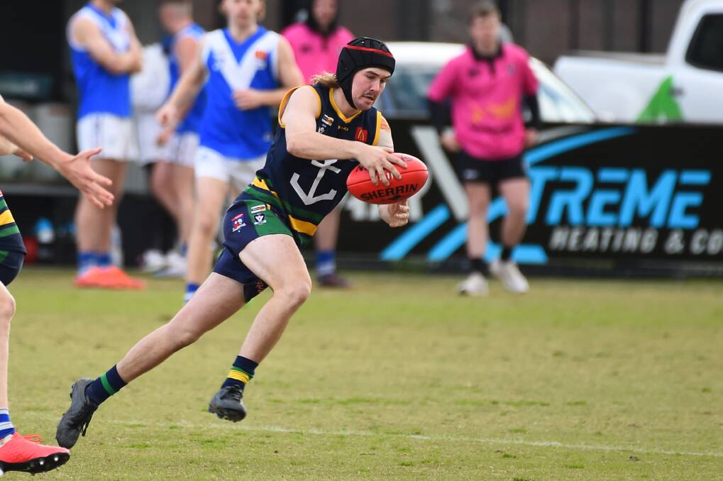 Lake Wendouree's Rory O'keefe is among the young guns selected for the BFNL under-23 Interleague squad to play Hampden. Picture by Kate Healy