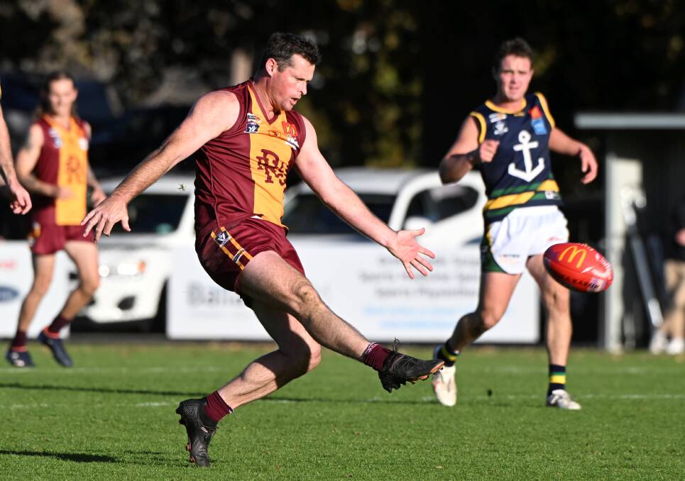 Lachlan George shows his class in the match with Lake Wendouree. Picture by Lachlan Bence