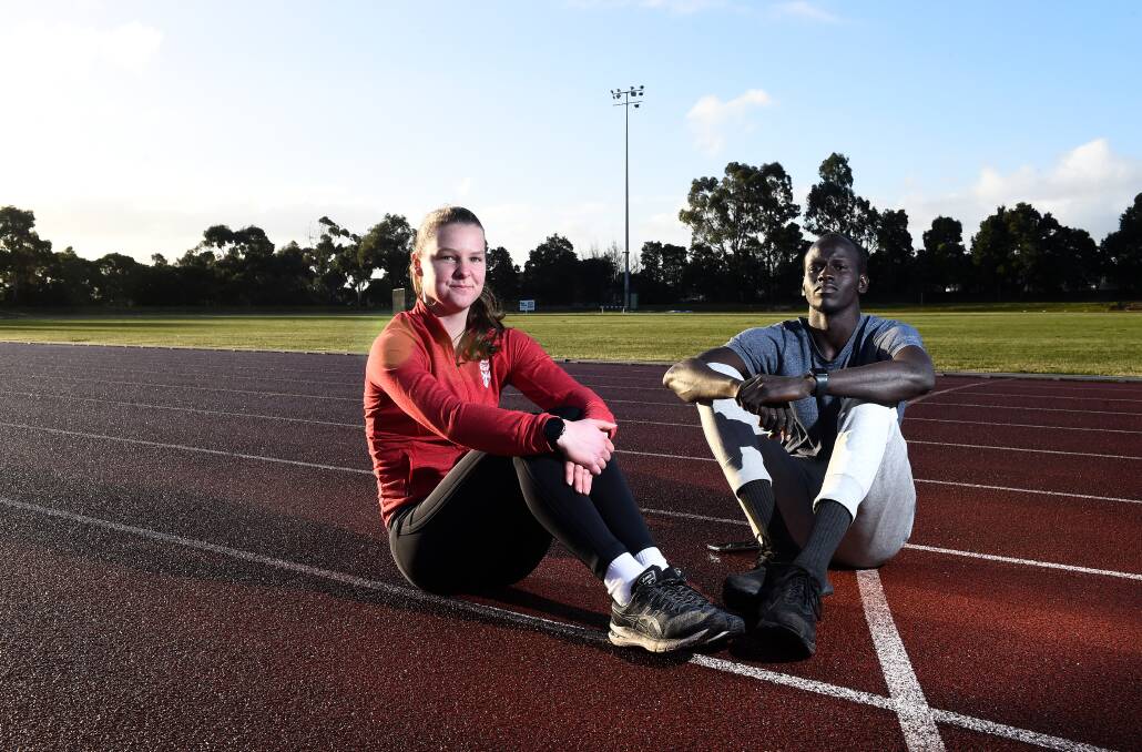 Alanna Peart and Yual Reath are two athletes who would have been in line to make a Commonwealth Games squad in 2026. Picture by Adam Trafford