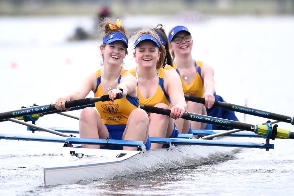 Rowers converge on Lake Wendouree for Rowing Victoria Schools Ballarat