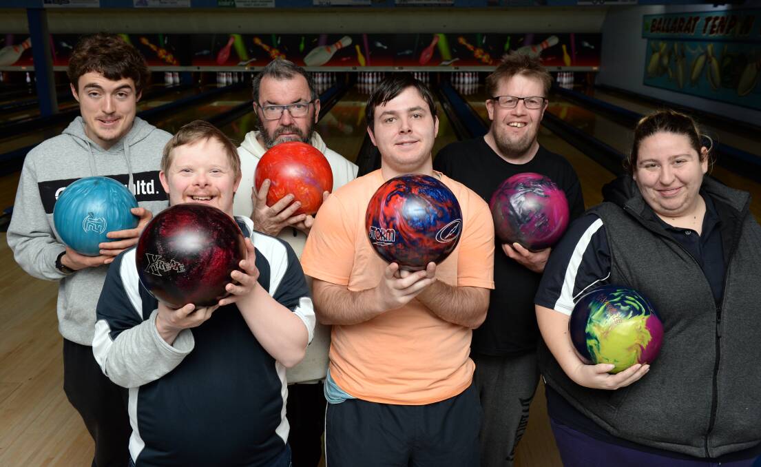DREAM TEAM: Members of the Ballarat special bowling team will host the Special Olympics Regional Bowling Games on Saturday. Picture: Kate Healy