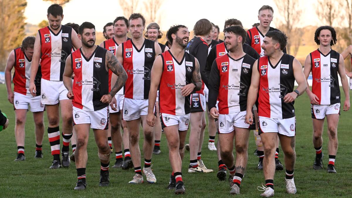 Creswick's win over Springbank provided an early season highlight for the Wickers. Picture by Adam Trafford.
