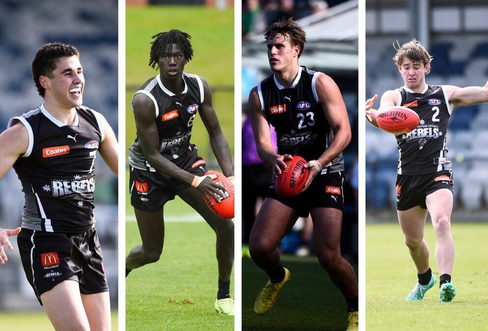 GWV Rebels quartet Joel Freijah, Luamon Lual, George Stevens and Lachie Charleson are headfing to AFL clubs after the national draft.
