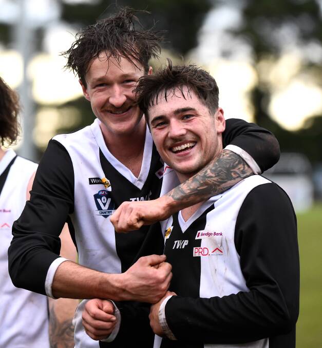 Former Bacchus Marsh duo Connor Tangey and Baiden Cracknell are players to watch in their second seasons at Dunnstown, ready to build on an impressive 2022.