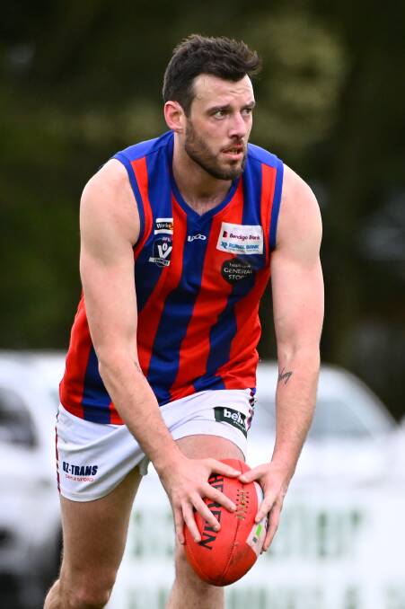 CHFL best and fairest Sean Tighe will back with Hepburn for a third season in 2024. Picture by Adam Trafford.