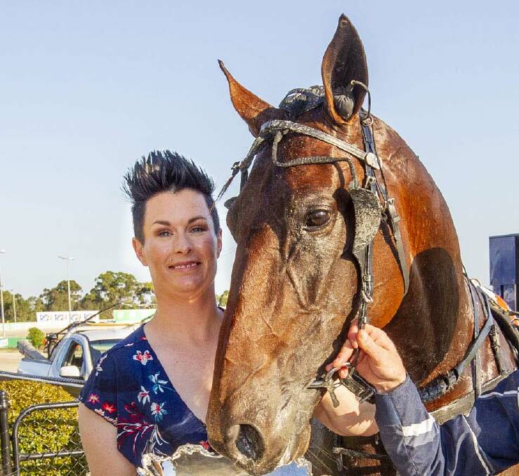 Premier Australian trainer Emma Stewart has been banned for six months, but has the right to appeal the penalty. Picture by Harness Racing Victoria.