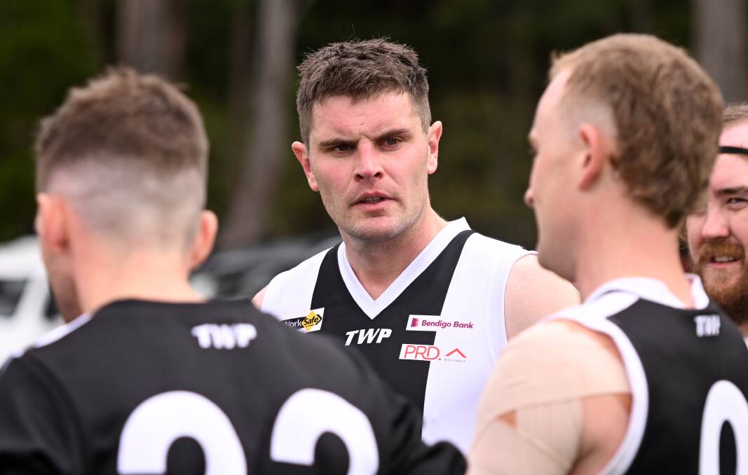 Dunnstown joint coach Brad Whitaker is an important inclusion in attack for the Towners' big-time clash with Buninyong on Saturday. Picture by Adam Trafford.