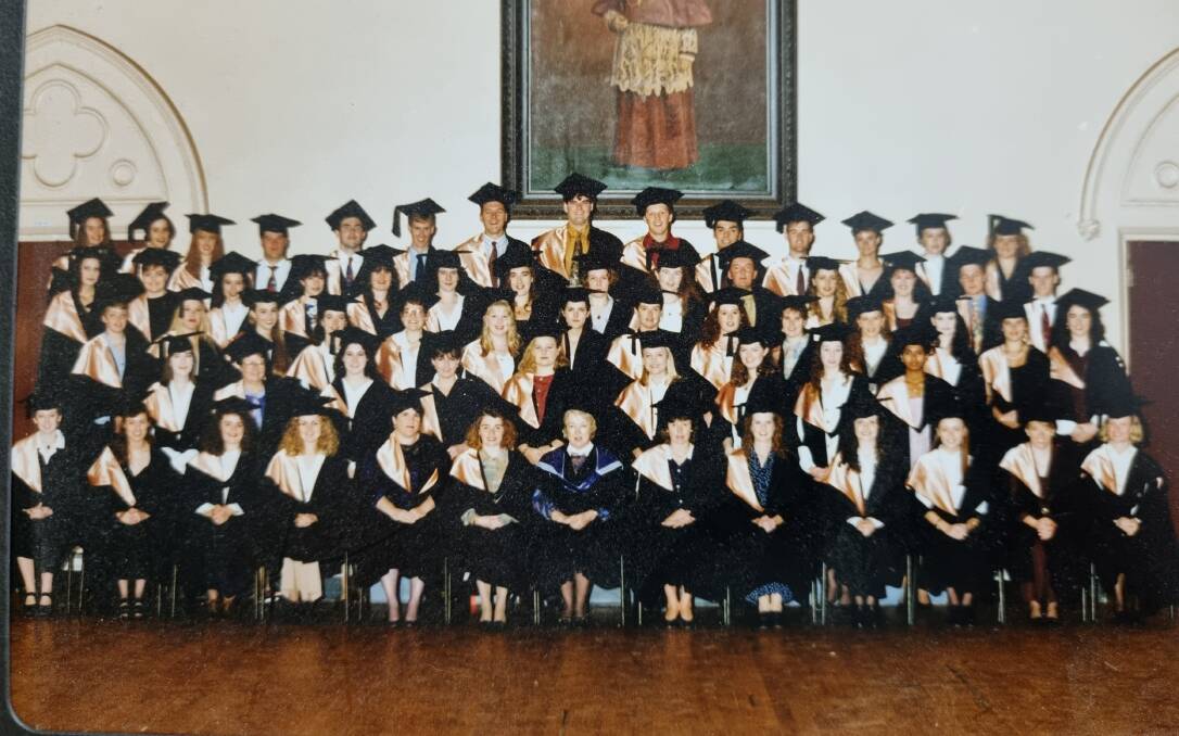 Most of ACU Ballarat's nursing graduate class of 1993 returned to Ballarat for their 30 year reunion.
