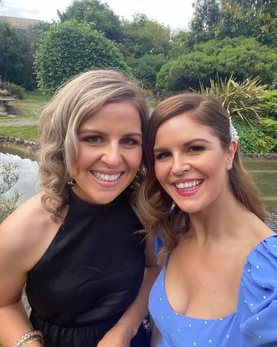 Sisters Lana McKay and Elise Stapleton were both diagnosed with bowel cancer at age 36. Picture supplied