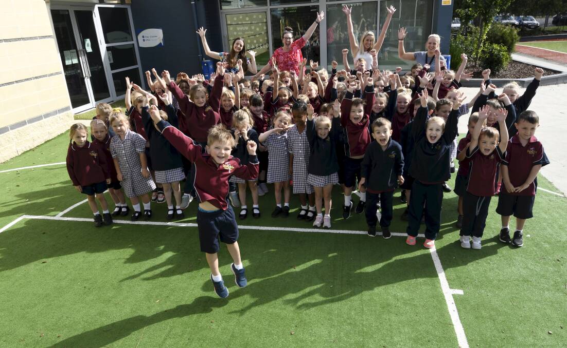 CHANGING PACE: COVID-19 has seen many families decide to move to regional areas, putting pressure on enrolments at schools across Ballarat including Delacombe Primary School, which has seen student numbers jump 15 per cent compared to last year. 