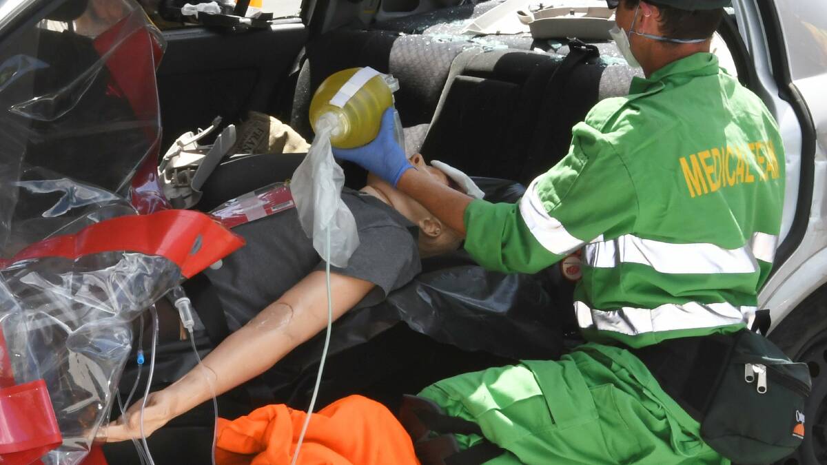 Disaster training exercise gives paramedicine students a taste of the ...
